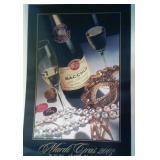 BACCHUS 2003 MARDI GRAS LITHAGRAPH 125-1200 SIGNED MICHEAL HUNT ERI7036