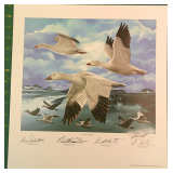 ERI7033 DUCK DYNASTY THE ART OF HUNTING 2013 SIGNED LITHAGRAPH