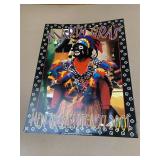 Zulu 2001 Print New Orleans Mardi Gras Poster By Jonathon Sharpe RML5019