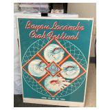 1983 Bayou Lacombe Crab Festival Pint - Hand Signed and Numbered RML5020