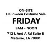 Halloween Costume Sale