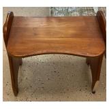 1940s Cushman Colonial Vanity Bench by Heywood Wakefield AAA1155 $200