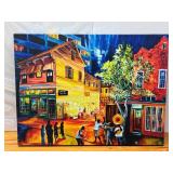 AAA5067 Oil on Canvas Giclee - New Orleans Second line - Local Pickup