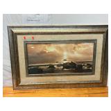 AAA Attic Art AAA5069 Framed Print - Sea Shore - Local Pickup