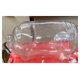 Vintage Libby Glass 5 Gallon  This Little Piggy Went to the Market  Bank AAA2216