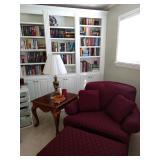 Club Chair and Ottaman