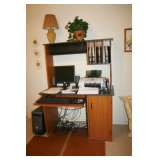 Computer Desk with hutch