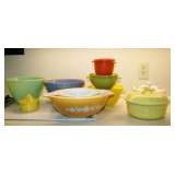 Pyrex and McCoy Bowls