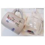 Beer glasses and steins