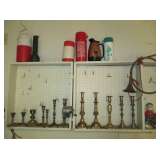 Thermos & candlesticks