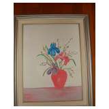Orange Vase Picture #069