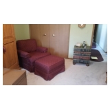 Chair W/Ottoman 