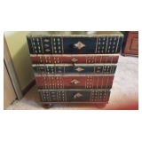 Stacked Book End Table