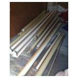 several pull down wall maps from local school