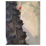 Tires still have rubber "tips"