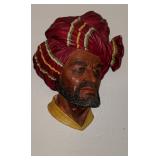 Abdhul  Produced 1961 to 1987. Sculpted by Fred Wright. Height 8 inches. Series A Composite.    Deco