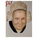 Brettonne Lady  Produced 1984 to 1992. Sculpted by Alice Brindley. Height 5.5 inches. Series B Compo