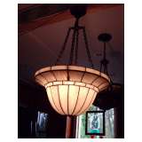 Handel Leaded Glass Lamp
