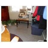 vintage vanity bench
