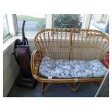 rattan love seat