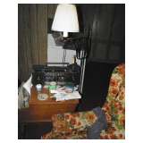 wrought iron lamp