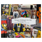 Vintage Clothing & Toy Sale