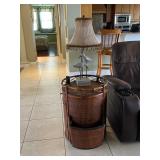 Bamboo end tables