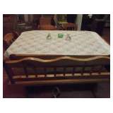 Bench table with 4 chairs