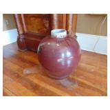 Dewitt Smith Oxblood Pottery Urn Georgia