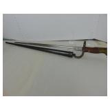 WW I French Gras Bayonet With Scabbard