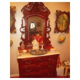 Belter Sofa, J.W. Meeks parlor set,19th century antiques, Guns  