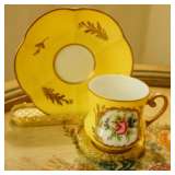 Limoges Demitasse Cup & Saucer