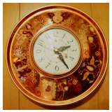 Vintage GE Copper Wall Clock