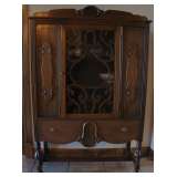 1930s Walnut China Cabinet. Great condition!