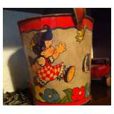 Ohio Art, Vintage tin pale/bucket