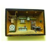 1950s Italian 3-D Wood Diorama