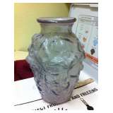 Vintage Lilac Glass Vase