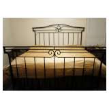Custom Made Wrought Iron Bed. MATTRESS NOT INCLUDED