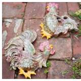 1960s Ceramic Roosters