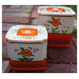 1930s-40s Japanese Porcelain Canisters
