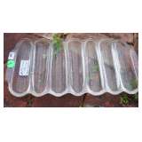 Wagnerware Glass Cornbread pan