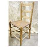 Primitive Metal Seat Chair