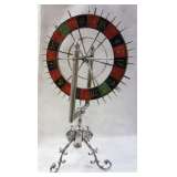 1930s Double Sided Wood Roulette Wheel