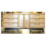 Mid-Century Modern American of Martinsville Chinoiserie Dresser