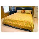  King custom bedding