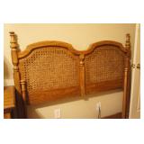 Vtg Drexel Full/Queen Caned Headboard