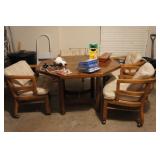 Card Table and Chairs
