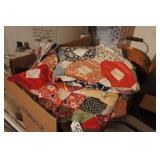 1930s Hand Stitched Quilt Tops