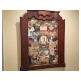 Antique collage of a family