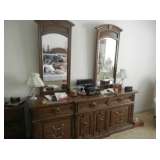 Thomasville double dresser. King size bed also available